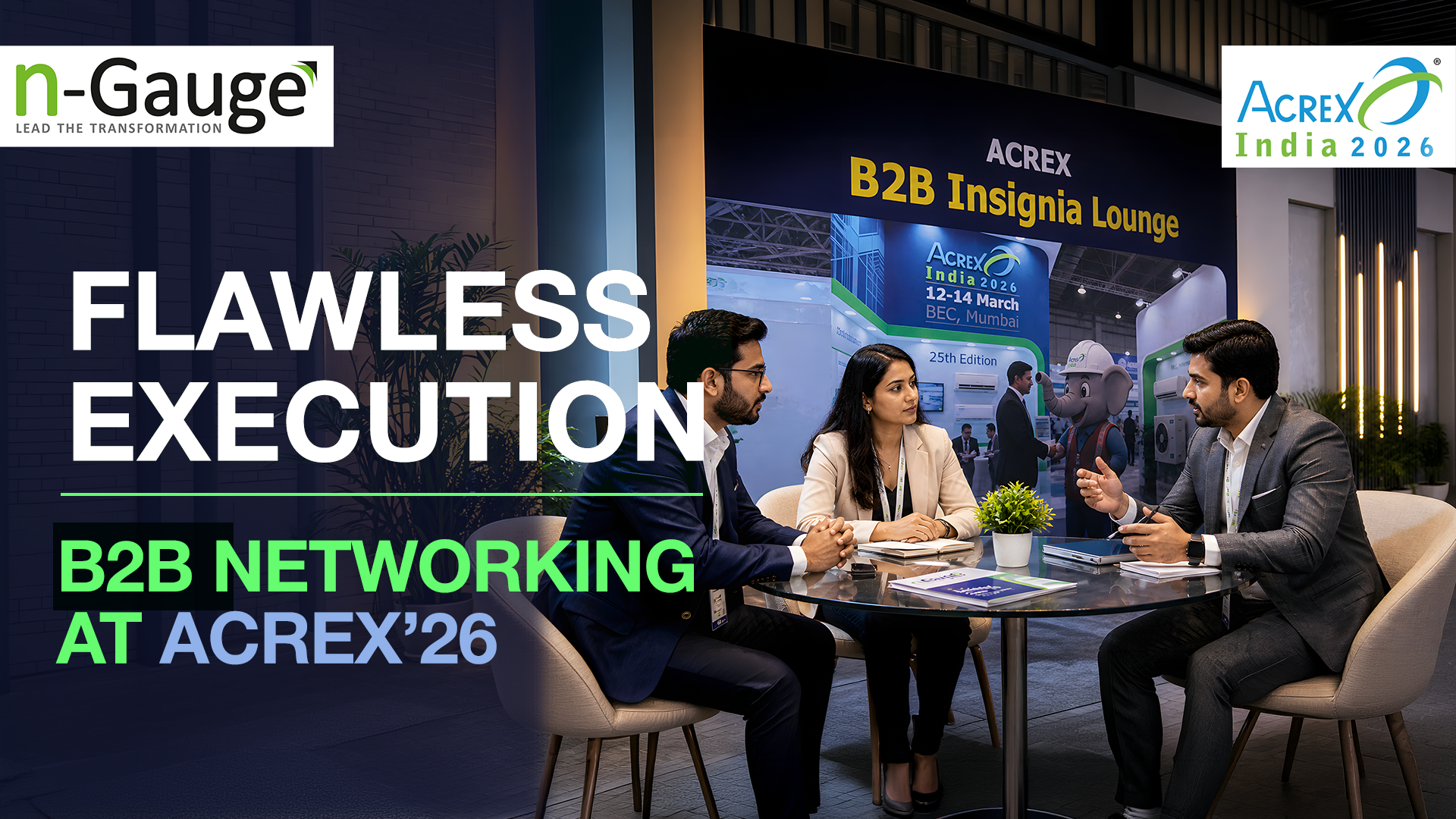 B2B networking at ACREX'26