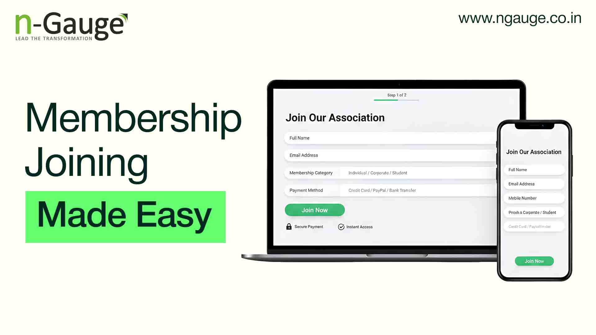 membership joinin, association management